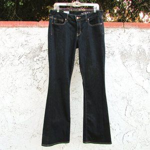 GAP 1969 CURVY dark wash boot cut jeans 30R
